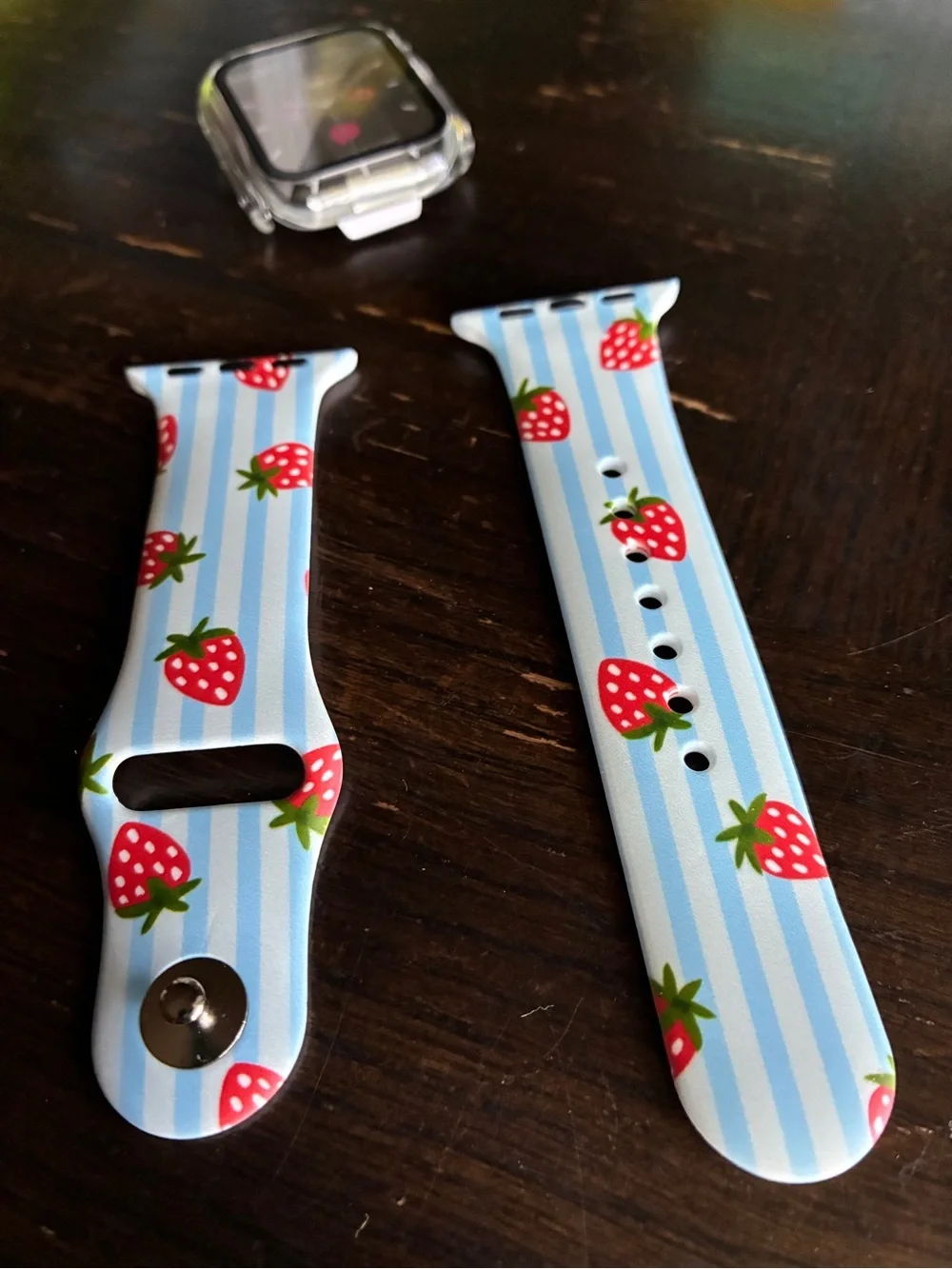 Strawberry Silicone Watch Band for 42mm Apple Watch